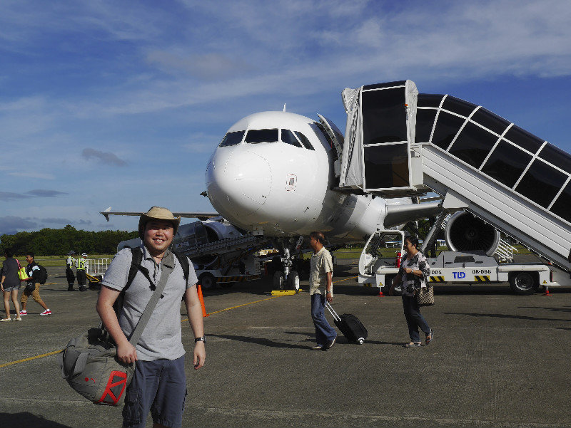 Flight from Manila to Puerto Princesa