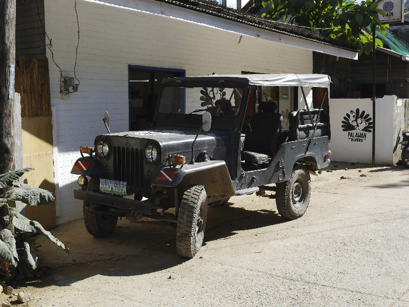 Jeep that some locals use to get from place to place