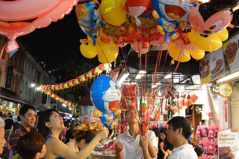 CNY Chinatown - Balloons