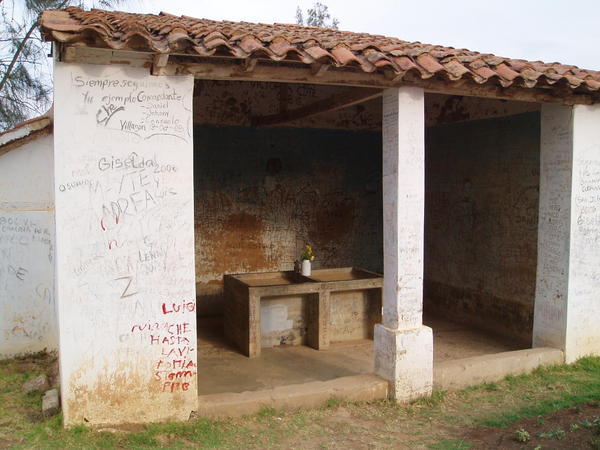Vallegrande, laundry where the body of Che was washed after death