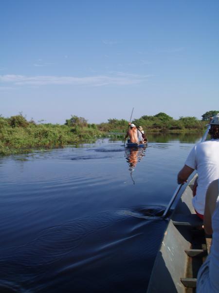 Pantanal, canoe trip
