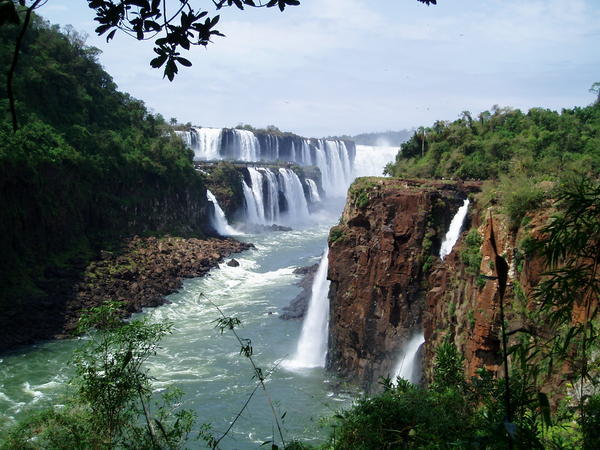 Foz de Iguazu - view of Brazilian side
