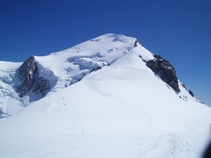 view from Vallot Hut
