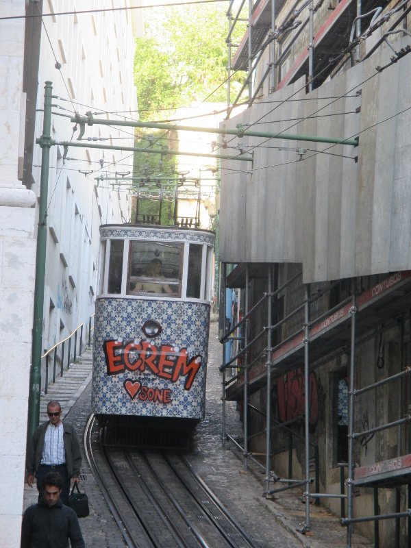 Funicular for the dam hills