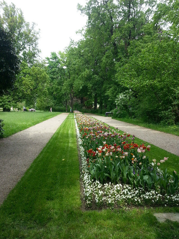 Walkway in the Pilsner Gardens