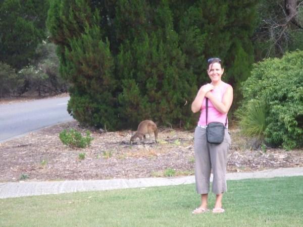Lou with a Roo