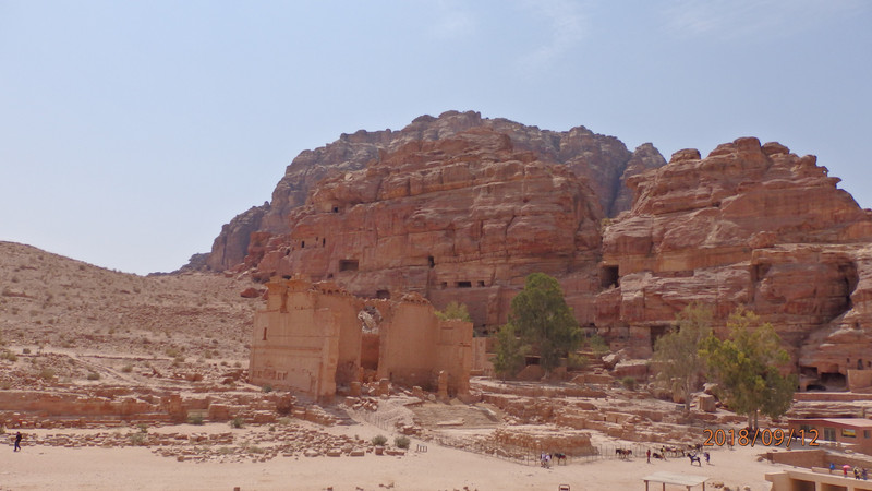 Necropolis in Petra