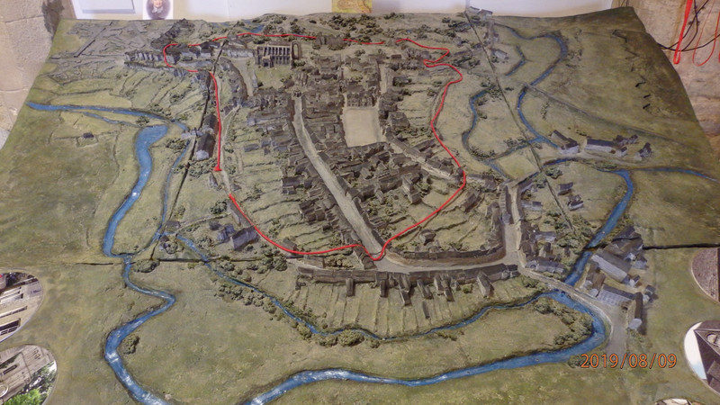 Model of Malmesbury town