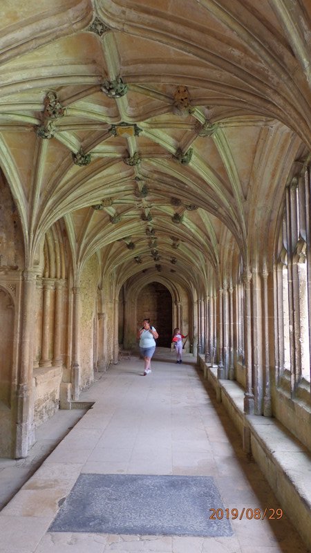 Corridor of Lacock Abbey