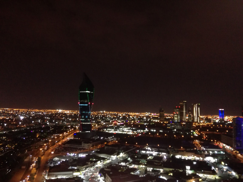 Kuwait city at night