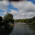 Caversham Locks from a distance