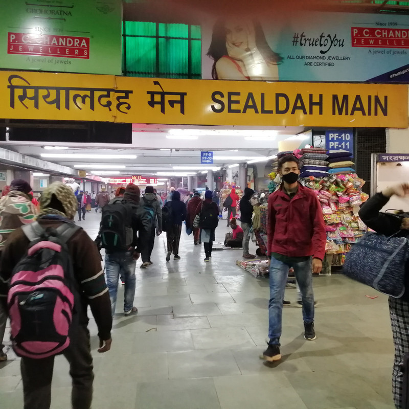 Sealdah train station