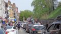 Road jam in front of Windsor Castle