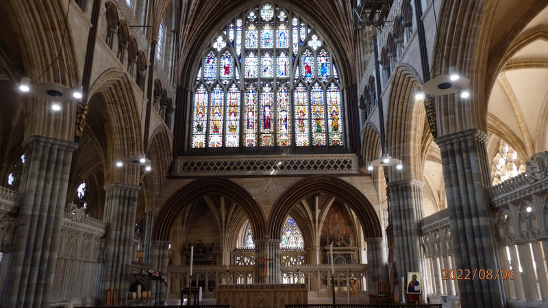 Exeter Cathedral- inside