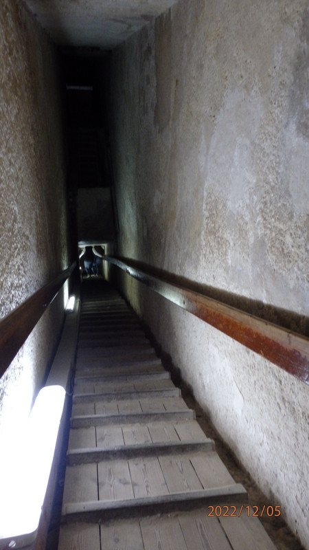 Inside of Khufru pyramid. 