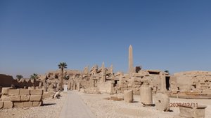 Ruins of the Karnak temple
