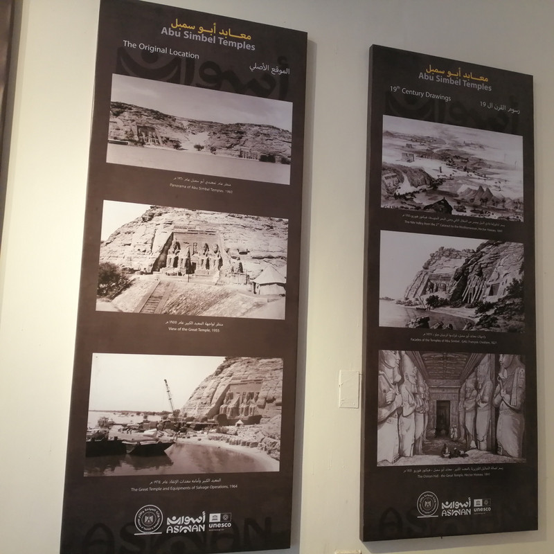 Relocation plan of Abu Simbel temple 