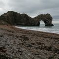 The arch from the beach