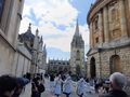 Main square of Oxford university