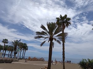 Malaga beach