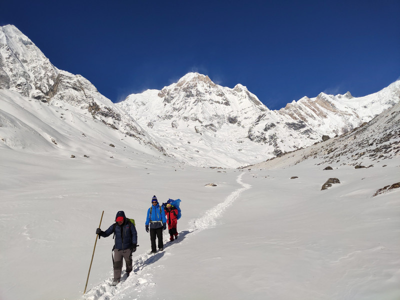 Getting back from Annapurna base camp