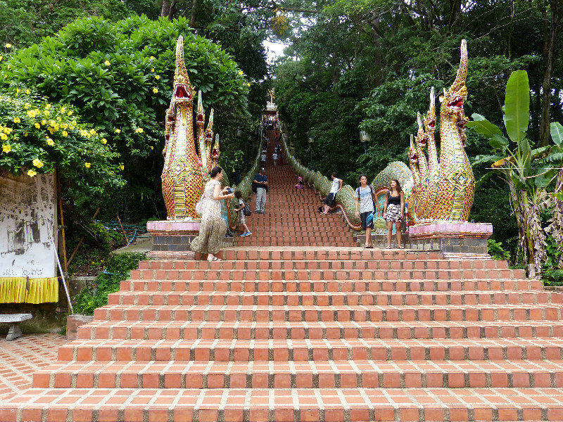 Steps to Doi Suthep