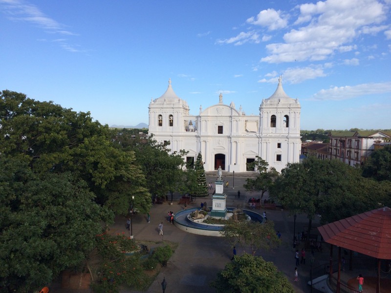 View of the cathedral from the museum roof