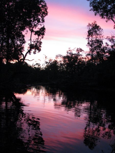Sunset at Walker Creek