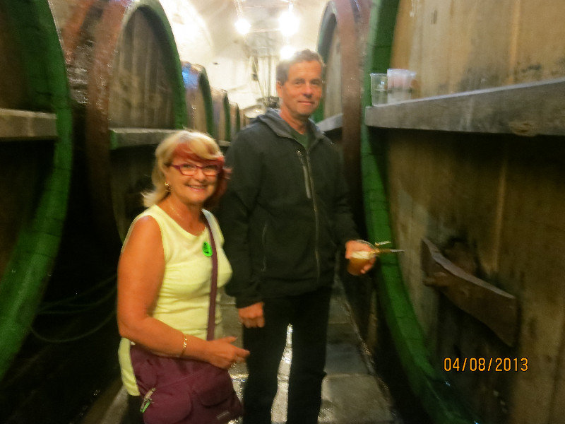 End of tour -Pilsner Urquell Brewery