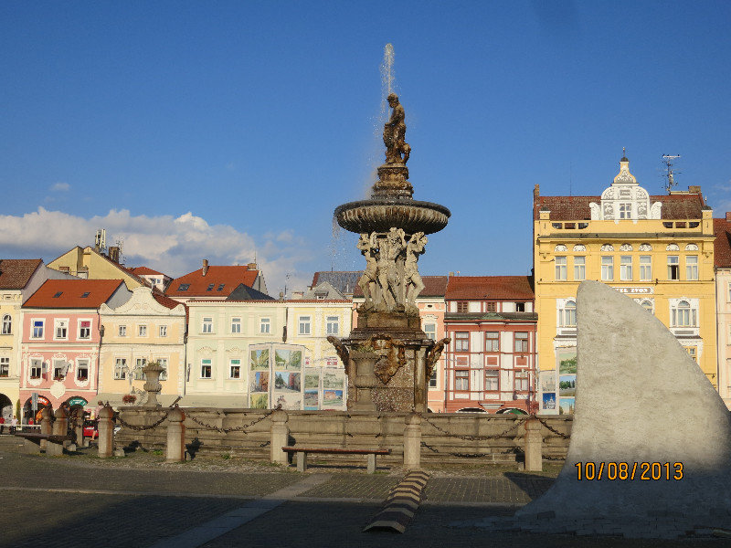 Samson Fountain - Square of Premysl Otaker II