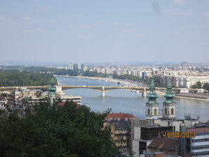 View of Danube from Gellert Hill