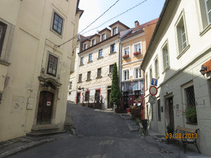 Beblaveho Street leading up to the Castle