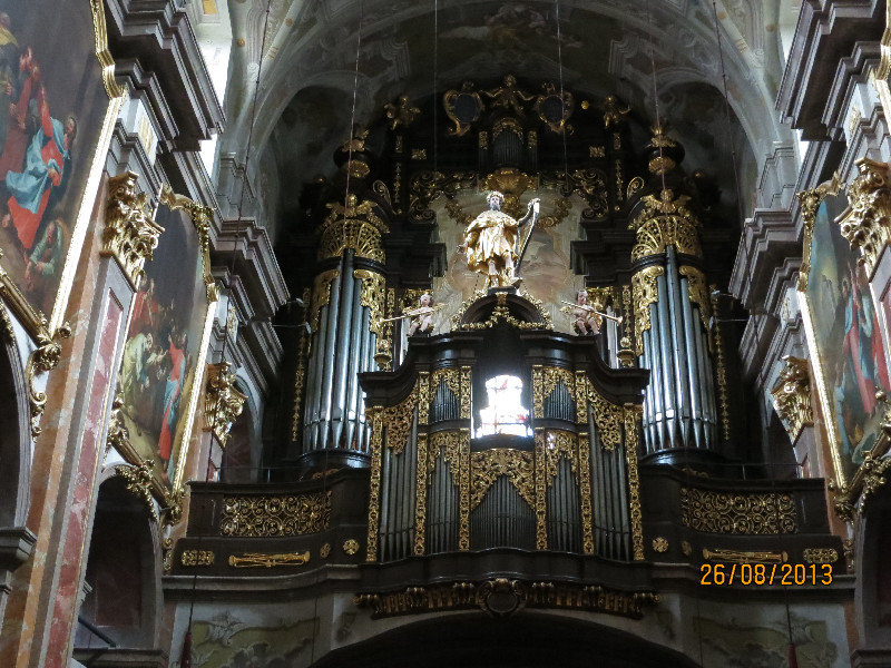 Ornate Organ in the Dom