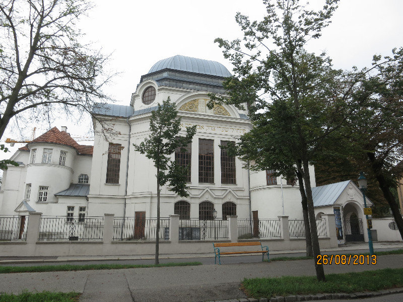 Synagogue in Jugendstil style