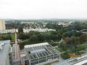 View from Klangturm viewing area