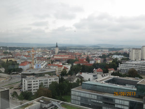 View from the Klangturm viewing area