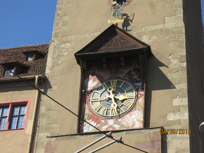 Astronomical clock by Isaak Habrecht (1580)