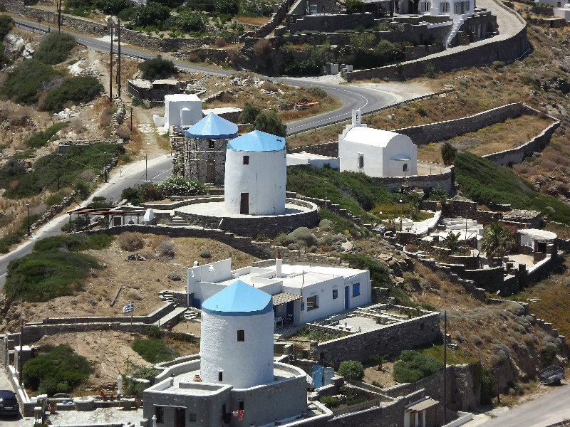 Windmills at Kastro, Sifnos