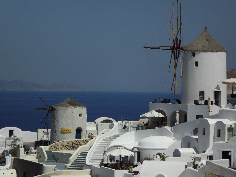 Windmill at Oia, Santorini