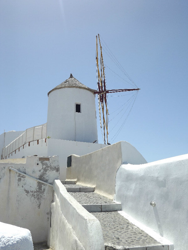 Windmill at Oia, Santorini