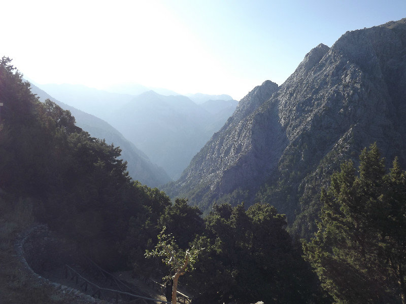 Samaria Gorge Crete Top Section