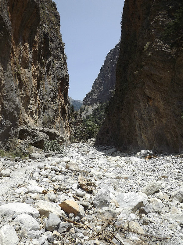 Samaria Gorge Crete Bottom Section