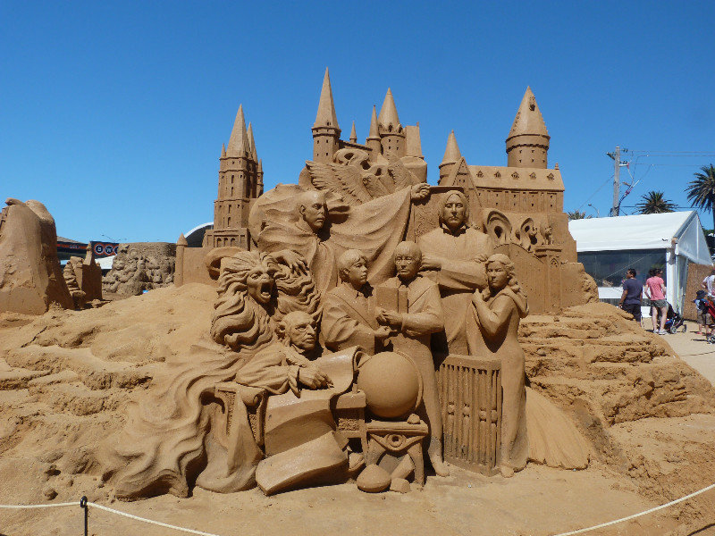 Sand sculture