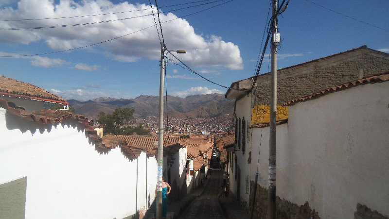 Up the Hills in Cuzco