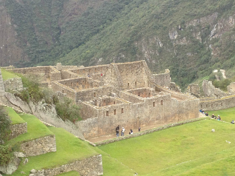 Interior of Machu Picchu