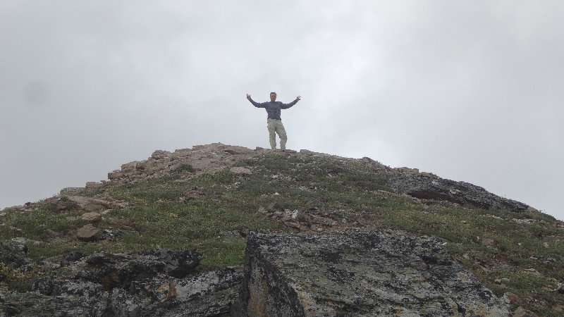 Bryan Atop Mt. Healy