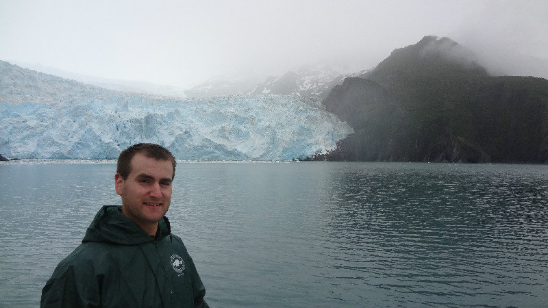 Me at the Glacier