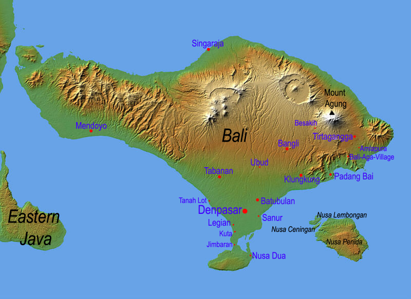 The Island of Bali