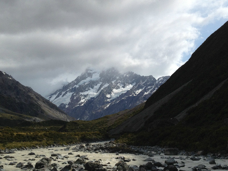 First Site of Mt. Cook