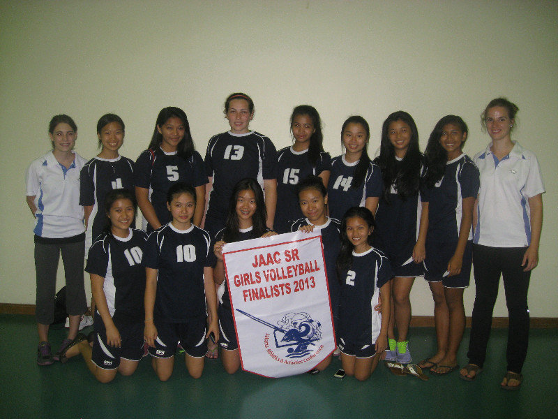 Sr. Girls Volleyball Team